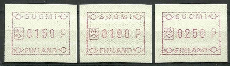 Znaczek Finlandia 1989 Mi aut 5 Czyste **