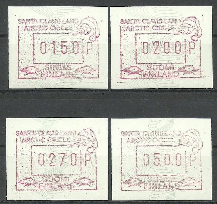Znaczek Finlandia 1990 Mi aut 9 Czyste **
