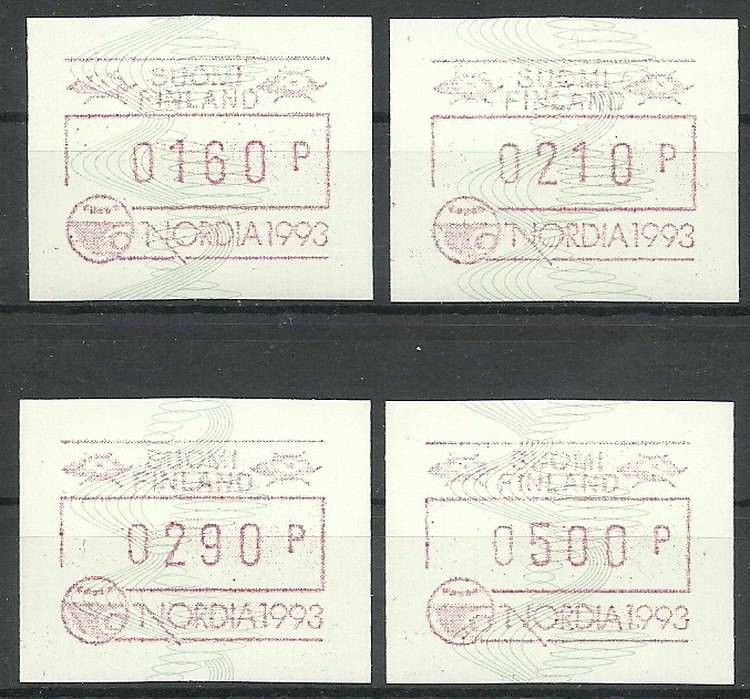 Znaczek Finlandia 1992 Mi aut 13 Czyste **