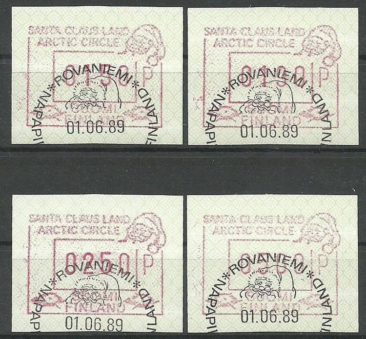 Znaczek Finlandia 1989 Mi aut 6 Stemplowane