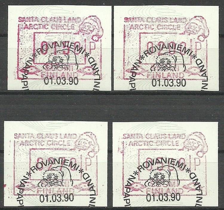 Znaczek Finlandia 1990 Mi aut 9 Stemplowane