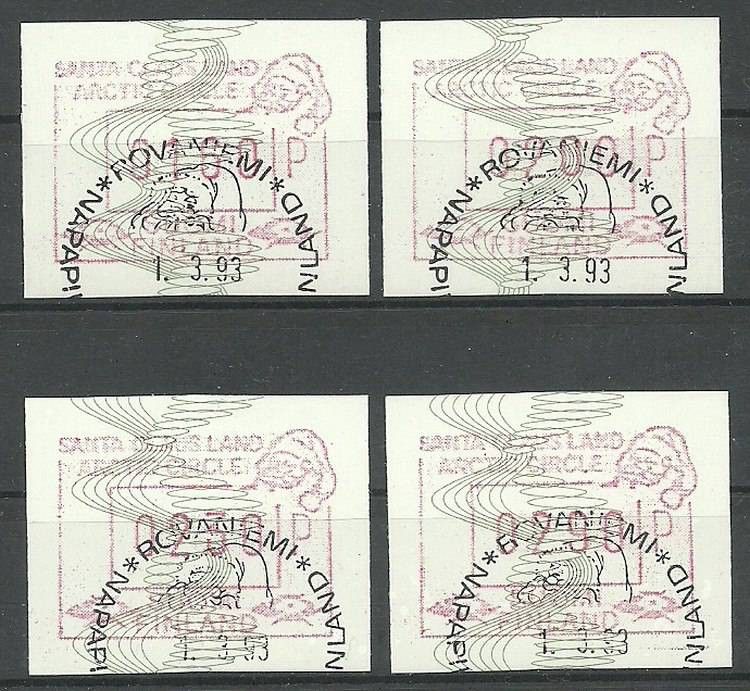 Znaczek Finlandia 1993 Mi aut 15 Stemplowane