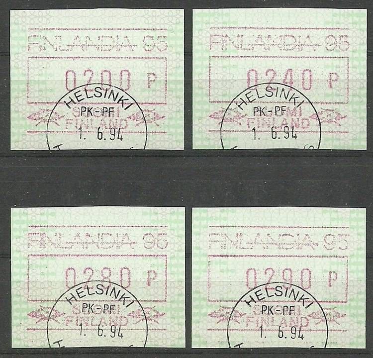Znaczek Finlandia 1994 Mi aut 21 Stemplowane