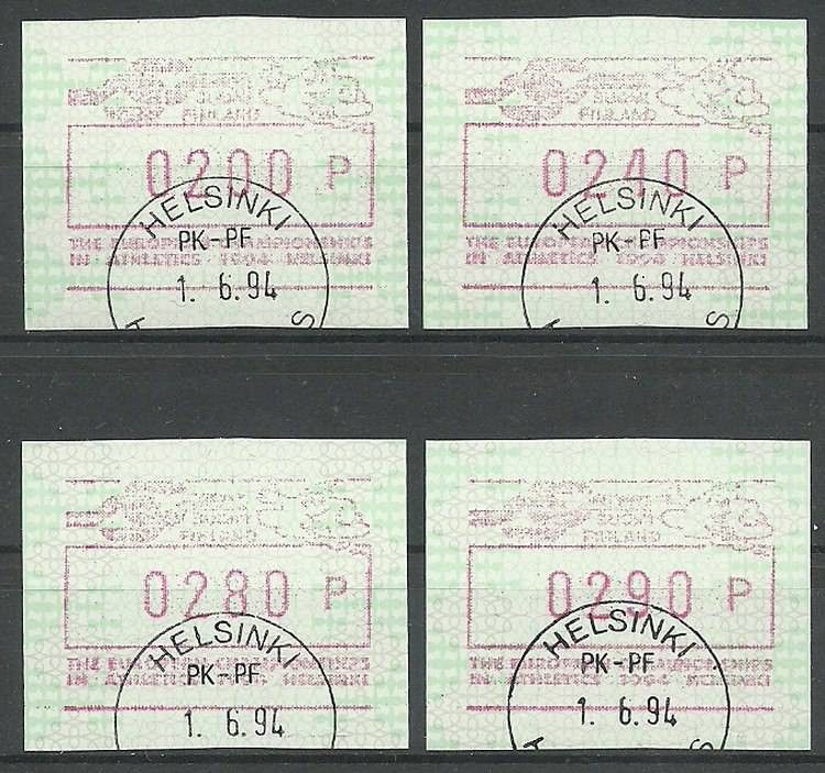 Znaczek Finlandia 1994 Mi aut 22 Stemplowane