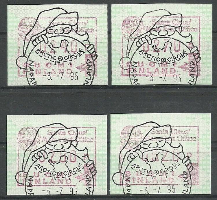 Znaczek Finlandia 1995 Mi aut 27 Stemplowane