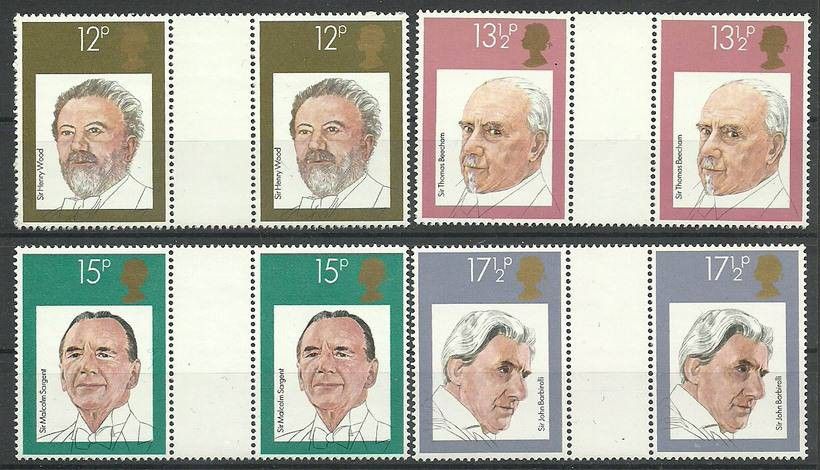 Znaczek Wielka Brytania 1980 Mi 846-849 Czyste **