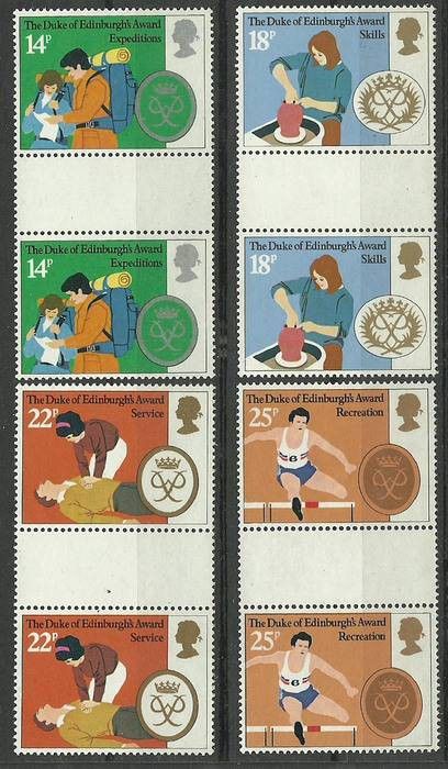 Znaczek Wielka Brytania 1981 Mi 886-889 Czyste **