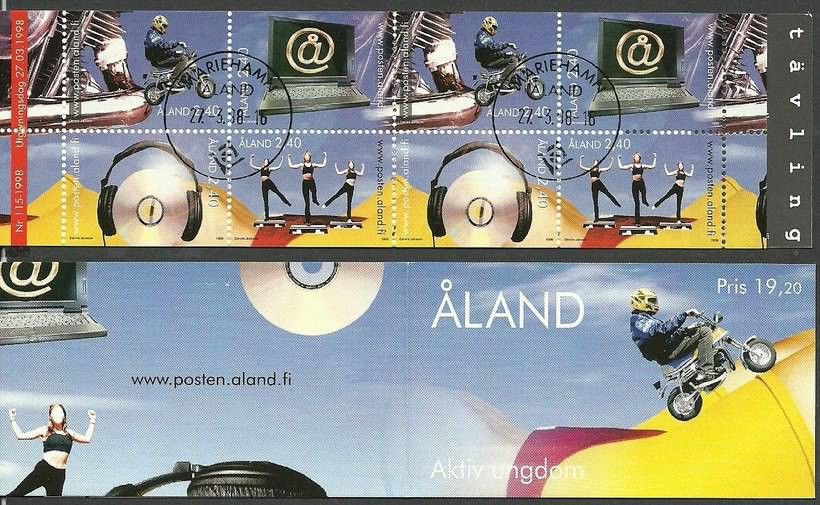 Znaczek Wyspy Alandzkie 1998 Mi mh 6 Stemplowane