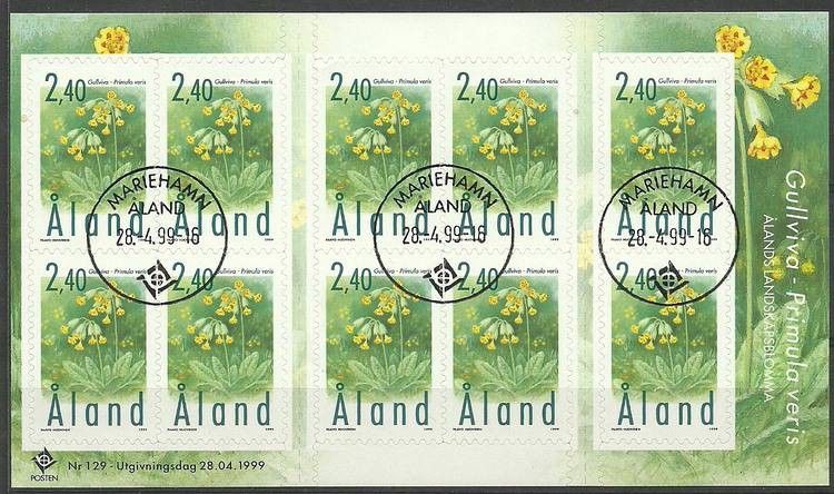Znaczek Wyspy Alandzkie 1999 Mi fol156 Stemplowane