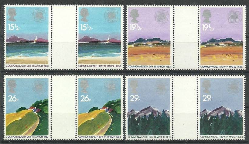 Znaczek Wielka Brytania 1983 Mi 942-945 Czyste **
