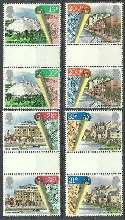 Znaczek Wielka Brytania 1984 Mi 984-987 Czyste **