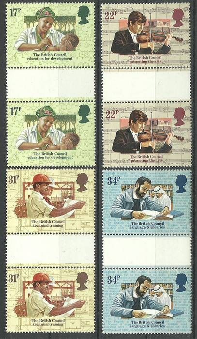 Znaczek Wielka Brytania 1984 Mi 1008-1011 Czyste **