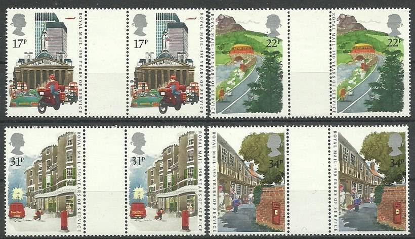 Znaczek Wielka Brytania 1985 Mi 1035-1038 Czyste **