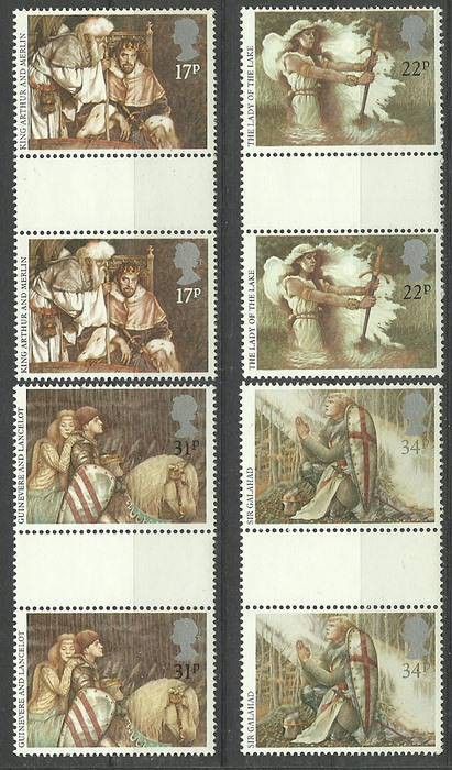 Znaczek Wielka Brytania 1985 Mi 1039-1042 Czyste **