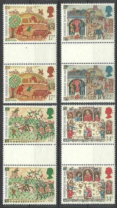 Znaczek Wielka Brytania 1986 Mi 1072-1075 Czyste **