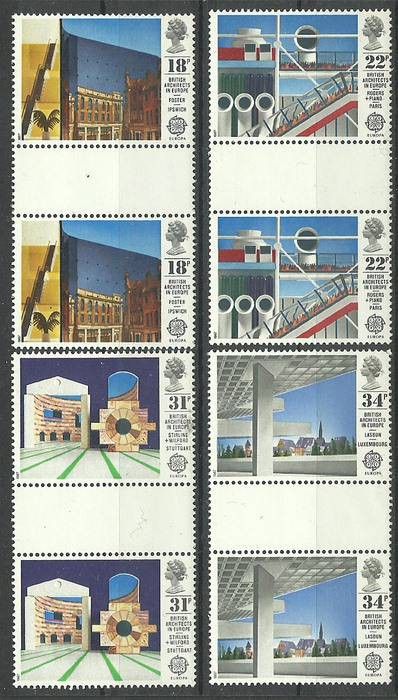 Znaczek Wielka Brytania 1987 Mi 1105-1108 Czyste **