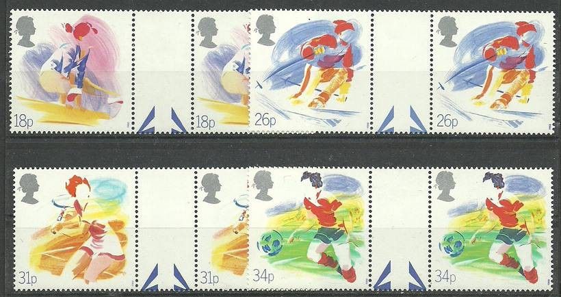 Znaczek Wielka Brytania 1988 Mi 1143-1146 Czyste **
