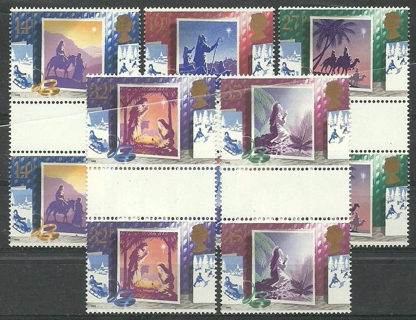 Znaczek Wielka Brytania 1988 Mi 1180-1184 Czyste **