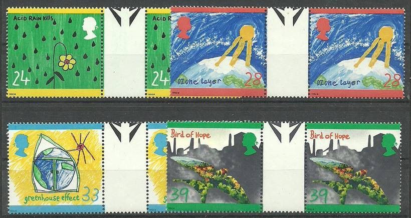 Znaczek Wielka Brytania 1992 Mi 1414-1417 Czyste **