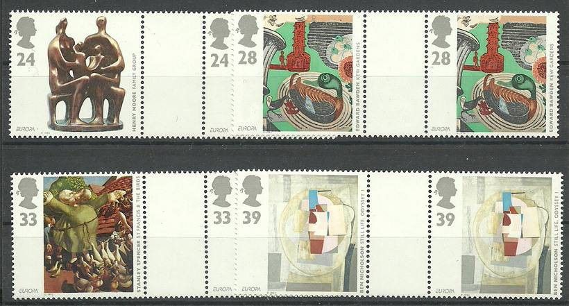 Znaczek Wielka Brytania 1993 Mi 1451-1454 Czyste **