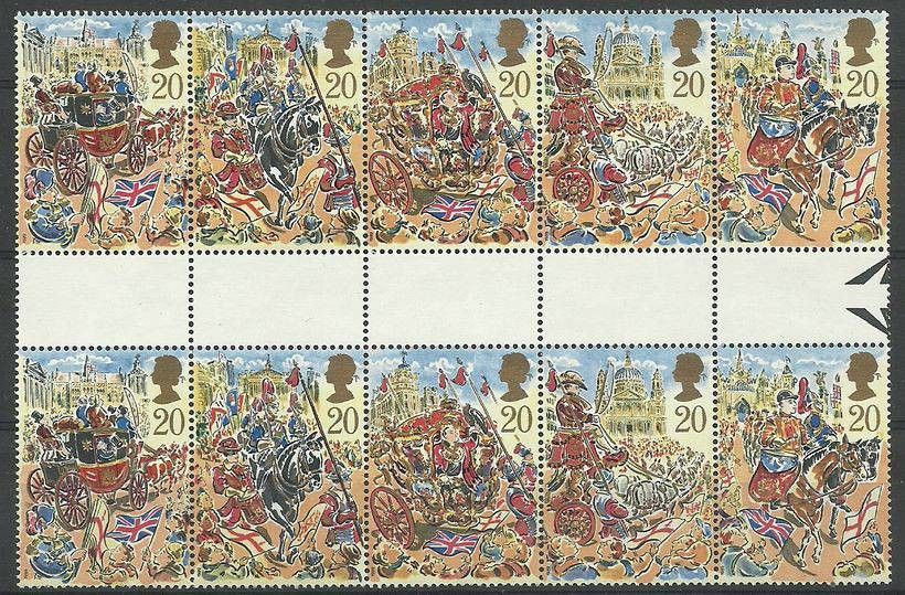 Znaczek Wielka Brytania 1989 Mi 1230-1234 Czyste **