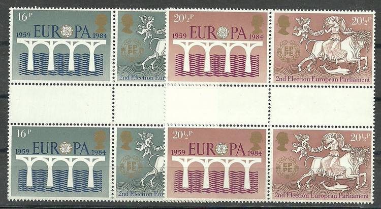 Znaczek Wielka Brytania 1984 Mi 988-991 Czyste **