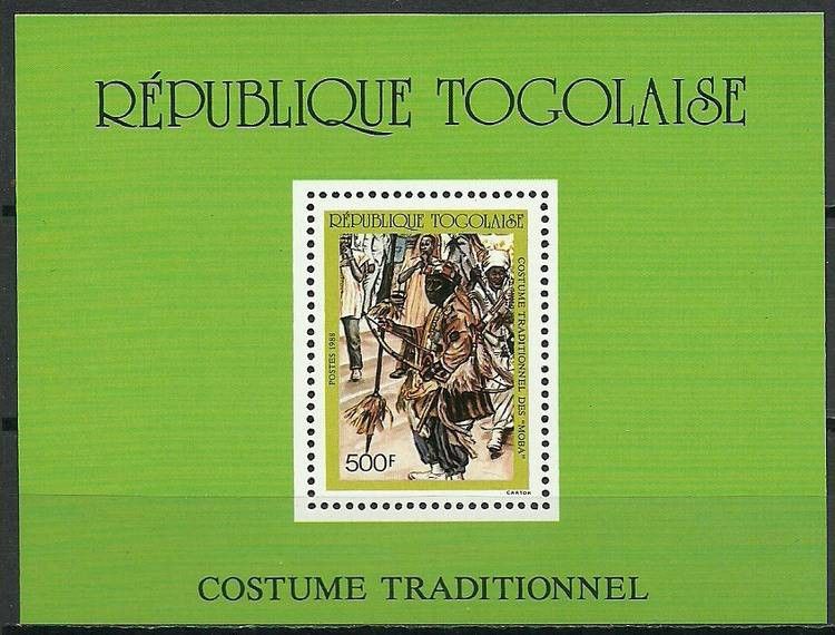 Znaczek Togo 1988 Mi bl 306 Czyste **