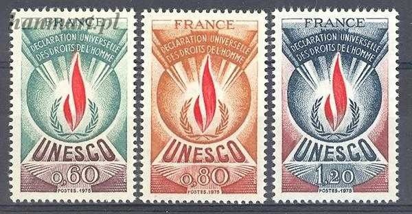 Znaczek Francja 1975 Mi une 13-15 Czyste **