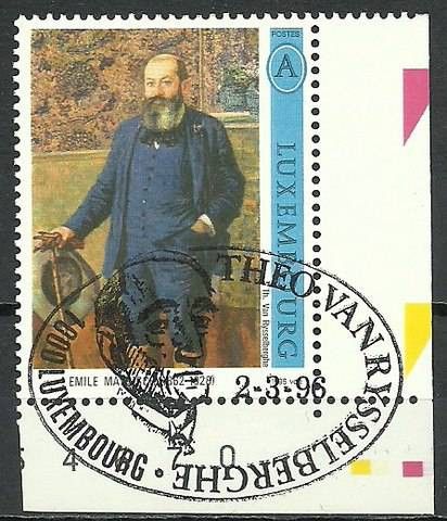 Znaczek Luksemburg 1996 Mi 1389 Stemplowane