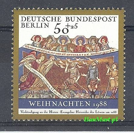 Znaczek Berlin Niemcy 1988 Mi 829 Czyste **