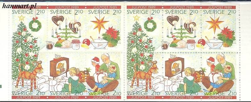 Znaczek Szwecja 1989 Mi mh 146 Czyste **