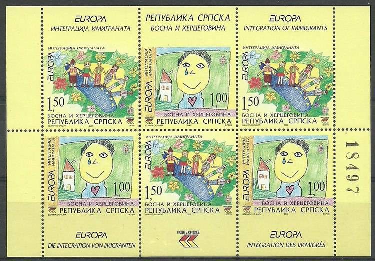 Znaczek Republika Serbska 2006 Mi ark 366-367 Czyste **