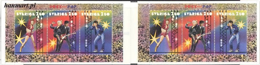 Znaczek Szwecja 1991 Mi mh 163 Czyste **