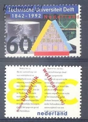 Znaczek Holandia 1992 Mi 1427-1428 Czyste **