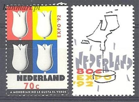 Znaczek Holandia 1992 Mi 1433-1434 Czyste **