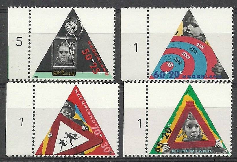 Znaczek Holandia 1985 Mi 1281-1284 Czyste **