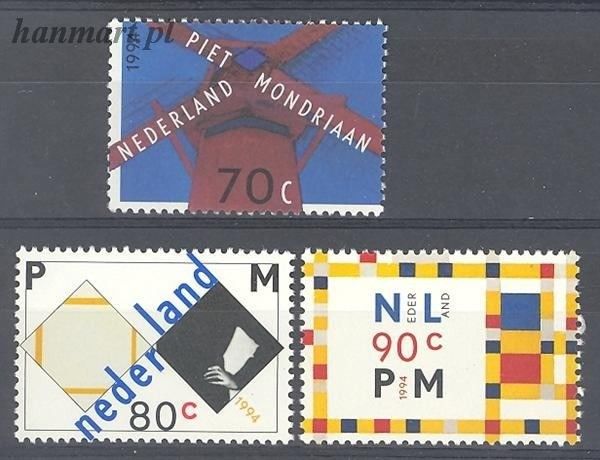 Znaczek Holandia 1994 Mi 1498-1500 Czyste **