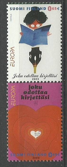 Znaczek Finlandia 2003 Mi 1655-1656 Czyste **