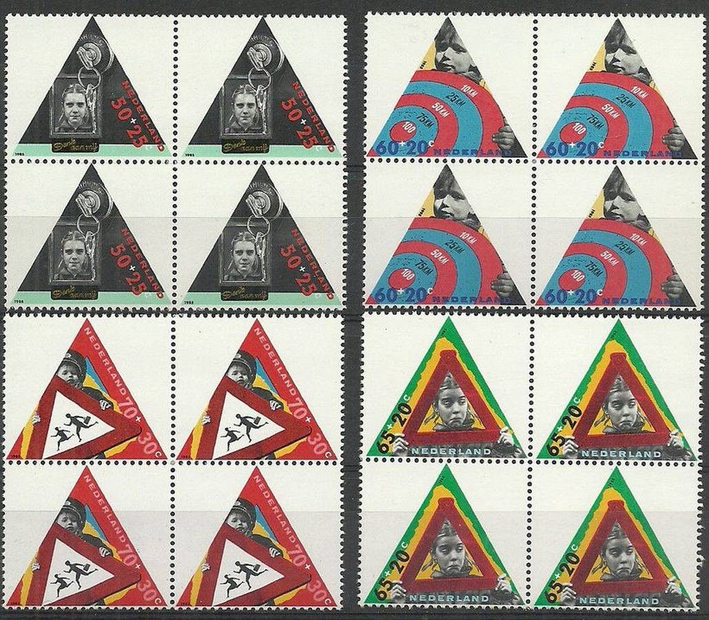 Znaczek Holandia 1985 Mi 1281-1284 Czyste **