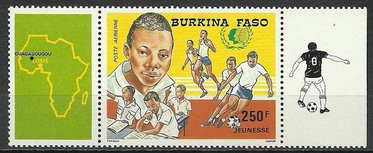 Znaczek Burkina Faso 1985 Mi zf 1074 Czyste **