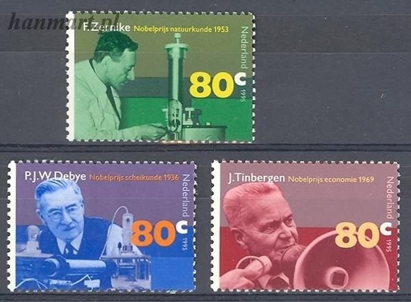 Znaczek Holandia 1995 Mi 1553-1555 Czyste **