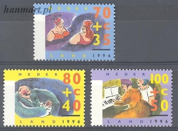 Znaczek Holandia 1996 Mi 1571-1573 Czyste **