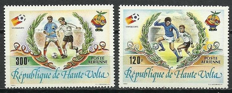 Znaczek Burkina Faso 1983 Mi 900-901 Czyste **