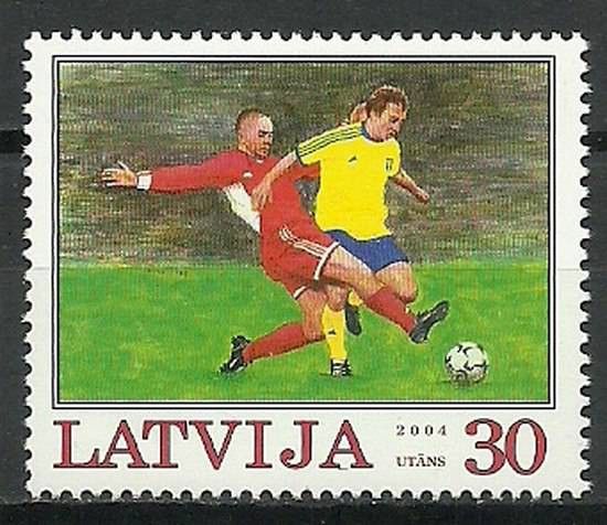 Znaczek Łotwa 2004 Mi 614 Czyste **