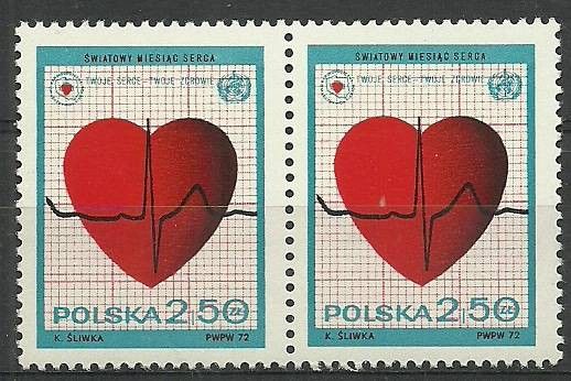 Znaczek Polska 1972 Mi 2148 Fi 2001 Czyste **