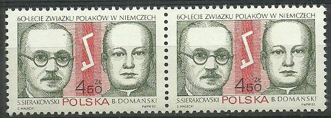 Znaczek Polska 1982 Mi 2815 Fi 2667 Czyste **
