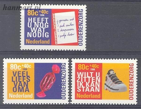 Znaczek Holandia 1998 Mi 1653-1655 Czyste **