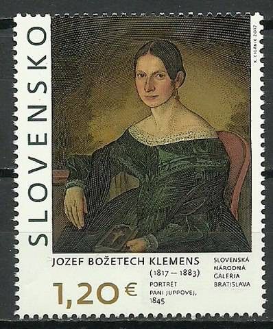 Znaczek Słowacja 2017 Mi 826 Czyste **