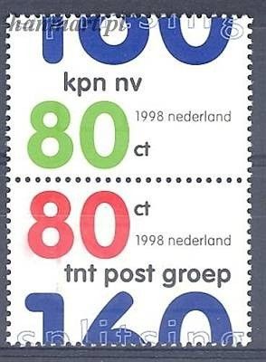 Znaczek Holandia 1998 Mi 1663-1664 Czyste **