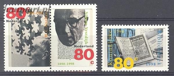 Holandia 1998 Mi 1665-1667 Czyste **